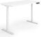 ESMART Germany EZX-132WW 120x60cm Weiß Ergonomischer Steh-Sitz-Schreibtisch Stufenlos elektrisch höhenverstellbar 60,5-125,5 cm 3 x Memory Aktivitätserinnerung Schnelle Montage