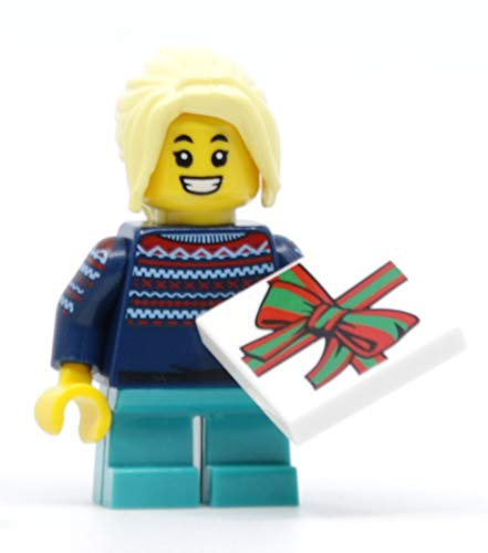 LEGO City Festive Girl Exclusiv 2020 Minifigur (Beutel)