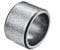 HIJONES Herren Edelstahl 15mm breit schlicht Statement Ehering großer Ring matt gebürstet Hip Hop Antik Silber Größe 70
