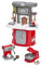 Ecoiffier- 100% Chef Cocina 3-en-1, Cocina con Máquina de Café y Robot de Cocina, 23 Accesorios, Adecuado a Partir de 18 Meses (7600001689)