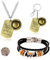 UoYu TFYU Lot de 23 bijoux Luffy avec pendentif squelette et autocollants Anime One P, Métal