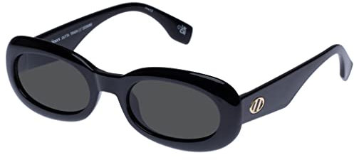 Le Specs OUTTA TRASH BLACK - Sonnenbrille für Damen Ovale Rahmenform mit hohem UV-Schutz LSU2229590