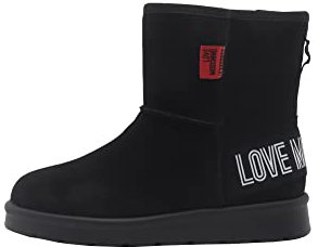 Love Moschino Stivali Donna Ecopelle Scamosciata Nero