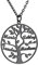 GoldChic Collana Con Nome Personalizzato Ciondolo Albero della Vita Collana Donna Argento 925 Personalizzata con 4 Nomi Collana Famiglia Nera Regalo per Famgia Amica Mamma