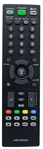 AKB73655802 Télécommande de rechange pour TV LG LCD LED 19LS3500 19LS3500ZA 22LS3500 26LS3500 32LS5600 32CS460 32LS3500 37LS5600 42LS3450 42LS5600 00 42 LS5600-ZC 42PA4500 42PA4500ZF 47LS5600