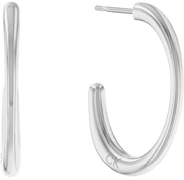 Calvin Klein Creolen für Damen Kollektion PLAYFUL ORGANIC SHAPES aus Edelstahl