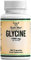 Double Wood Glycin Nahrungsergänzungsmittel | 240 hochdosierte Glycin Kapseln – 1000mg L-Glycin pro Portion | Aminosäure Glycine | Gentechnik- und Glutenfrei | Hergestellt in Großbritannien