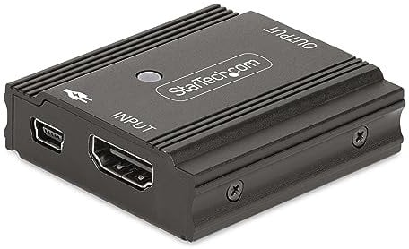 StarTech.com Amplificador de Señal HDMI 8K 60Hz / 4K 144Hz - 10m - Repetidor Booster HDMI 2.1 de Señal de Vídeo - Extensor Alargador para Cables HDMI (33FT-8K-HDMI-BOOSTER)