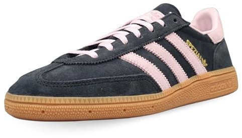 adidas Originals Damen Handball Spezial W Sneaker, CBLACK/CLPINK/GUM1, 8 UK