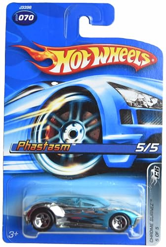 Matchbox Hot Wheels Phastasm Chrome Burnerz 5/5 [Chrom] #70, J3396