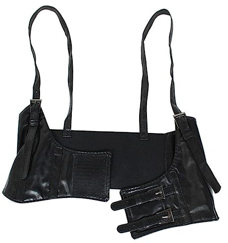 AOKWAWALIY Körperkette Hüftgurt Für Damen Brustgeschirr Umschnallgurt Für Damen Gurtzeug Körpergeschirr Für Frauen Damengeschirr Unterbrustgurte Zum Anschnallen Black Pu