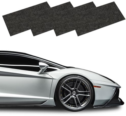 4 Stück Nanosparkle Tuch Original, Nano Sparkle Tuch Auto Kratzer, Nano Auto Kratzer, Scratchy Wipes Reinigungstuch Verwendet für Die Reparatur von Leichten Kratzern Auf Die Farbe Des Autos