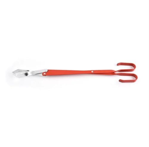 Pinzas para leña, atizador de Chimenea, Pinzas para carbón de Barbacoa, Parrilla, Herramienta para fogatas de Camping, Accesorios para fogatas (63,5 cm) (un Color, 50,8 cm)