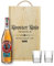 Personalised Rooster Rojo Tequila Gift Set with Shot Glasses – Alcohol Present for Men or Women with Engraved Wooden Box – Tequila Bottle 70cl (38% ABV) – Margarita, Cointreau, Gift Idea