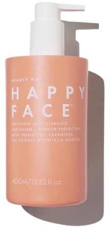 Beauty Pie Happy Face No-Stress Jelly Cleanser | Gentle Face Cleanser | Face Wash | Jelly Texture Lifts Away Daily Buildup | Leaves Skin Soft & Comfortable | Facial Cleanser For Gentle Daily Care