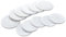 Rondelles plates en caoutchouc, 10 pièces, feuille de PTFE solide, épaisseur 1/1,5/2/3 mm, joint d'étanchéité rond haute température, diamètre 10 à 100 mm, feuilles rondes(70MM*1MM)