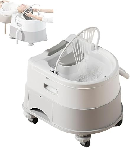 Head Spa Équipement avec réservoir d'eau de 60 L – Design thermostatique portable pour une expérience de lavage améliorée