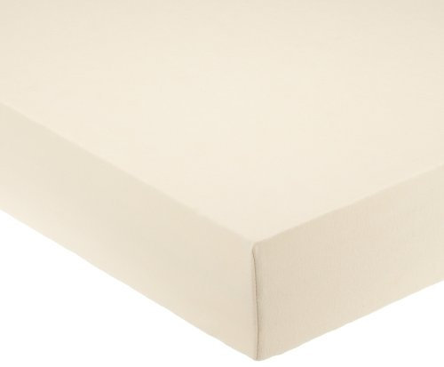 Pinolino 540002-6 - Spannbetttuch für Kinderbetten, Jersey, natur