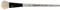 Daler Rowney - 212152100 - Kit De Loisirs Créatifs - Pinceau Ovale Graduate en Poils Blancs De Chèvre pour Effet Badigeon - Taille 1, Or