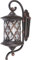 Elegante Außenwandleuchte in Antik/Aluminium, Glas E27 max. 60 Watt Terrassenleuchte Wandleuchte Wandlampe Gartenlampe
