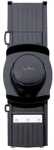 Ghidini Cipriano Mandoline Slicer Massari, Black, ABS, Stainless Steel Blades