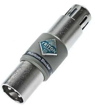 Triton Audio - Phantom Blocker | Schützen Sie Ihre Ausrüstung vor Phantomspannung! Ideal für Mikrofone, Vorverstärker und symmetrische Geräteausgänge | Einfache Einrichtung, zuverlässige Verteidigung