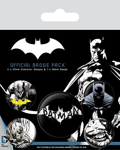 Pyramid International Batman Dark Badge, Multicolore, 10 x 12,5 x 1,3 cm