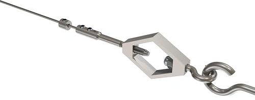 Interdeco Seilspanngarnitur/Seilgarnitur vernickelt Joy Raute