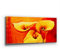 MIA MORRO - GOLDENE CALLA - 110x50cm - BILD BLUMEN - KUNST - XXL 110x50cm, Leinwand auf Holzrahmen aufgespannt, UV-stabil und wasserfest, XXL Deko Bild abstrakt FineArtPrint Wandbild