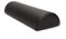 WellTouch Lagerungsrolle halbrund | Knierolle für Massageliegen | Lagerungskissen für Massage & Therapie | Kniehalbrolle in Größe M: 65 x 22 x 11 cm (Schwarz)