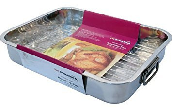 42cm x 31cm S/S Roasting Pan with Rack