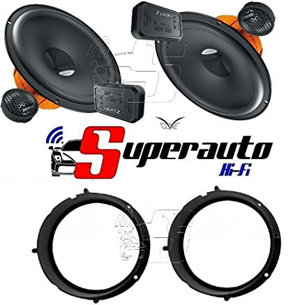 Hertz DSK 165 dsk165.3 Altoparlanti 2 vie + supporti casse GOLF VI 6 3 porte Posteriore 165 mm 16 centimetri