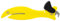 Fish 200 Original Enclosed Blade Safety Box Cutter (1, Yellow)