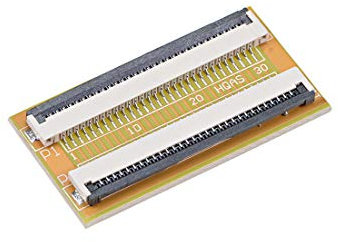 sourcing map 1.0mm Pitch 30 Pin to 30 Pin Extension Connector Aapter for FFC FPC Cable Extend ZIP HDD