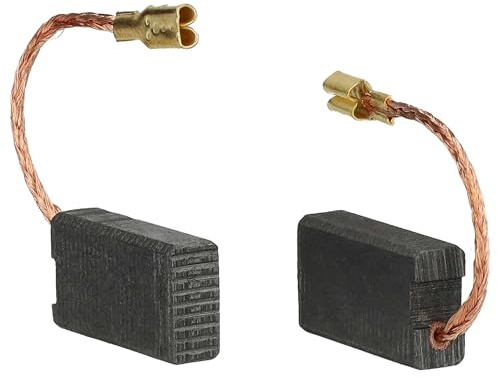 vhbw 2x Kohlebürste kompatibel mit AEG PN 3500, PN 3600 X | PN 3000 SUP X2(359398), PN 3000 X2 Elektrowerkzeug 17,5 x 10 x 5 mm