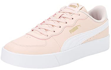 PUMA Damen Undefined Skye Clean Damen Sneaker 39 Island Pink White Team Gold Beige