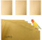 Hamiledyi Futterpapier für Vogelkäfig, spezielles Sandpapier für Papageienkäfig, Kies-Papiermatte, 43,2 x 27,9 cm, Einwegkissen für Vögel, Sittiche, Wellensittiche, 32 Stück