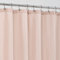 ALYVIA SPRING Tenda da doccia in tessuto rosa con 3 magneti, impermeabile, morbido tessuto di qualità alberghiera, tenda da doccia per bagno, leggera e lavabile in lavatrice, dimensioni standard 182 x