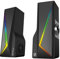 Serioux 2.0 Gaming Speakers Blys X167, RGB Lighting, Bluetooth, nero