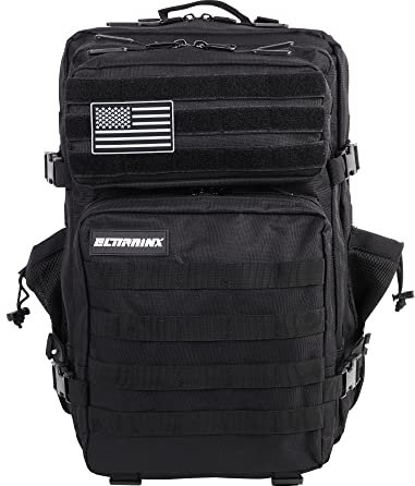 ELITRAINX Militär-Rucksack 25L, Wasserdicht, für Sport, Kabine, Flugzeug, Fitnessstudio, Outdoor, CrossTraining by ELITEX TRAINING