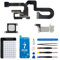 CYKJGS for iPhone 7 Plus Ear Speaker Replacement OEM with 7MP Facing Front Camera + Front Earpiece Module Proximity Sensor Microphone Flex Cable Ambient Light Fix Repair Tool Kit A1661 A1784 A1785