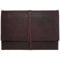 ROYALZ Echtleder Vintage Tablet Tasche 10.1-12.4 Zoll kompatibel mit Samsung Galaxy Tab S5 S6 Lite S7 FE S8 + A7 A8 5G (2020, 2021, 2022, 2023), Farbe:Dunkel Cognac Braun