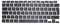 Pardarsey Ersatz-Tastenkappen, komplettes Set von US-Ersatz-Tastenkappen, QWERTY, kompatibel mit MacBook Air 13,3 Zoll Modell A2337 M1 2020–2021 Jahr EMC 3598