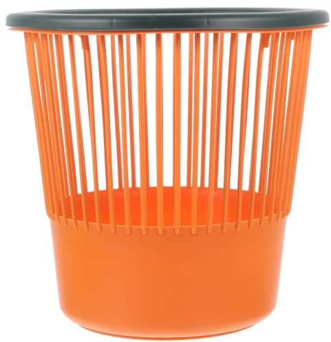 ibasenice Home Trash Can Kitchen Bin Bathroom Storage Bucket Office Bin Pp Material No Lid Easy to Use