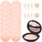 ZYNERY 8 Paar Silikon Nippelpads, Nippel Pads, Nipple Covers Damen, Brustwarzenabdeckung Ultra Dünne, Wiederverwendbar und Selbstklebende Nippel Pads aus Premium Silikon [6.5cm]