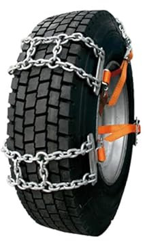 PICOYA Schneeketten für LKW, Nr. 2-6 Elemente/Tasche, gehärteter Stahl, LKW, Sattelauflieger