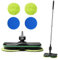 Electric Floating Mop With 4 Scouring Pads, Cordless Spin Mop Polisher Scrubber, Adjustable Handle for Home Hardwood Tile PVC Floor Cleaning