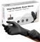 PROMART Black Vinyl Disposable Gloves - Powder and Latex Free Medical Exam Gloves, Black, Industrial Grade, Non-Sterile, Food Safe, Disposable Gloves, Cooking & Cleaning, Box of 100 (500, SMALL)