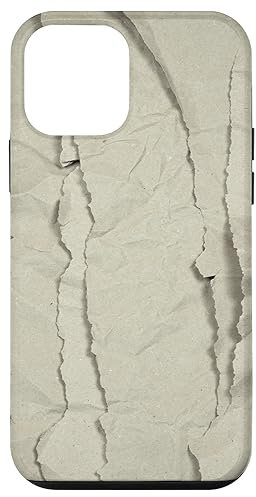 iPhone 12 mini Torn Old Recycled Paper Case
