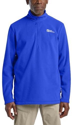Jack Wolfskin Herren Taunus HZ M Pullover, Vibrant Blue, M